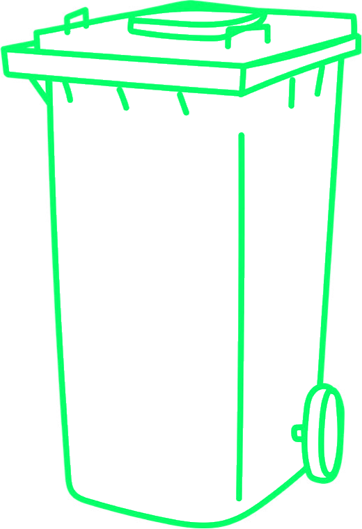 240L Commercial Waste Bin