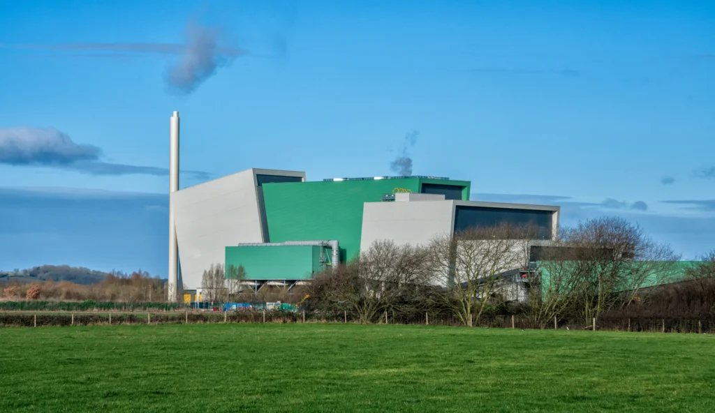 Javelin Park green waste incinerator